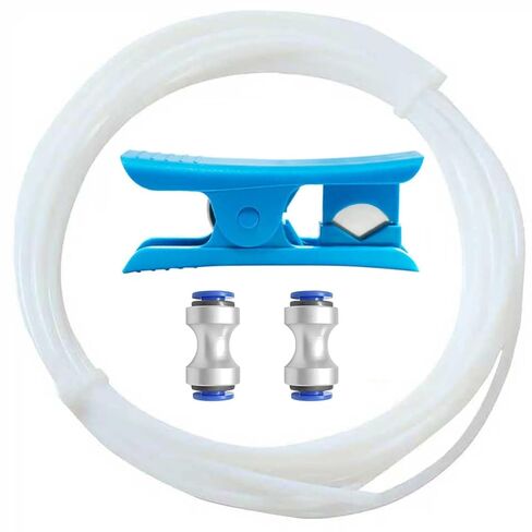6 PCS Teflon Feed Tube Connector for 3D Printer Bambu Lab P1P/P1S/X1/X1C/X1E ، AMS Feed Ptfe Feed Tube Connector in Saudi Arabia