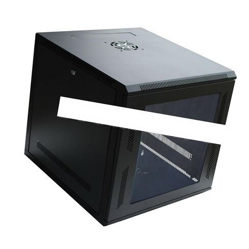 قفل ومفتاح لخزانة البيانات لخادم الشبكة على الحائط من 9U It - بعمق 18 بوصة R1AVVp04672 in Kuwait