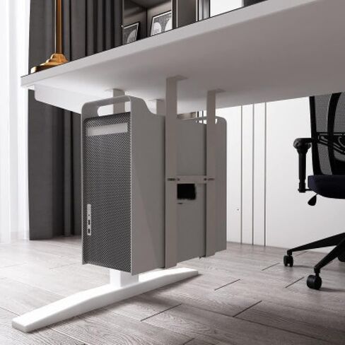 Universal PC Case Holder Under Desk Adjustable CPU Stand Lift Computer Mainframe Hanger in Kuwait