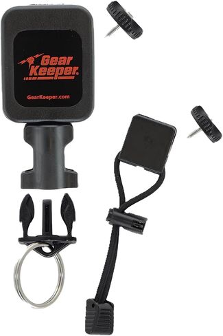 ضام مصباح يدوي متوسط ​​الحجم من Gear Keeper مع مثبت - حامل مصباح يدوي مع حامل مسمار ملولب - إكسسوارات مثالية للمستجيب الأول والشرطة والجيش ورجال الإطفاء - امتداد 22 بوصة - صنع في الولايات المتحدة الأمريكية in Kuwait