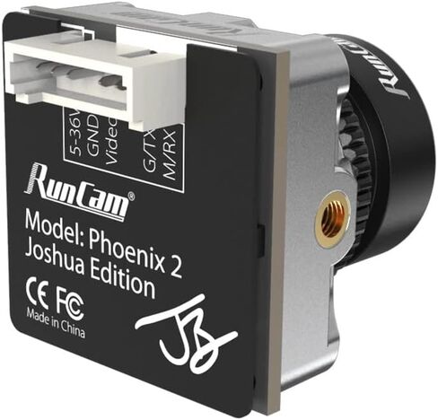 كاميرا RunCam Phoenix 2 1000TVL 2.1 ملم FPV - إصدار جوشوا باردويل - فضي - 1 - فضي in Kuwait