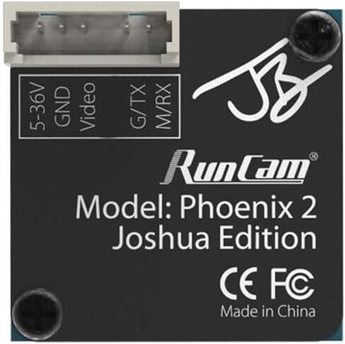 كاميرا RunCam Phoenix 2 1000TVL 2.1 ملم FPV - إصدار جوشوا باردويل - فضي - 1 - فضي in Kuwait