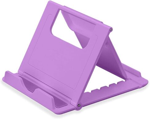 Cell Phone Tablet Desktop Holder Stand Foldable Abs Cradle for Home Offices Travel Use 3 Colors in Saudi Arabia