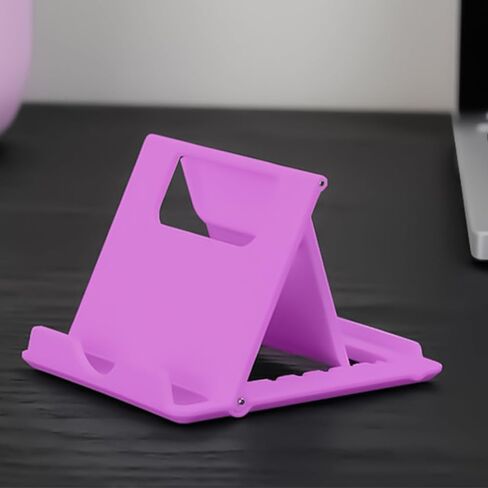 Cell Phone Tablet Desktop Holder Stand Foldable Abs Cradle for Home Offices Travel Use 3 Colors in Saudi Arabia