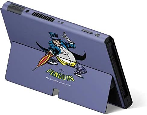 Skinit Decal Gaming Skin Compatible with Nintendo Switch OLED (2021) - Officially Licensed DC Comics The Penguin Portrait Design in Saudi Arabia