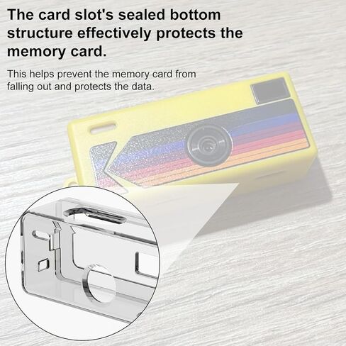 PC Protective Case for Kodak Charmera Keychain Digital Camera Blind Box, with 2 Screen Protectors Mini Keychain Camera Cover Precise Cutouts & Anti-Scratch (Transparent) in Kuwait