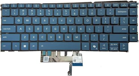 New Laptop Keyboard for Lenovo Yoga 9 2-in-1 14ILL10 14IMH9 Yoga 9i 2-in-1 14IMH9 Backlit US Blue in Kuwait