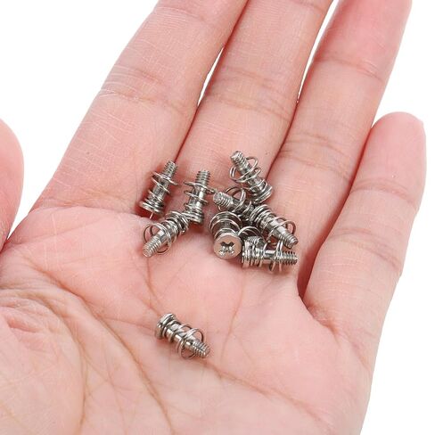 NOLITOY 50pcs M2.5x9mm Metal Gpu Spring Heatsink Screws Computer Electronic Tiny Screws for Graphics Card Cooling Assembly and Radiator Fixing in Kuwait