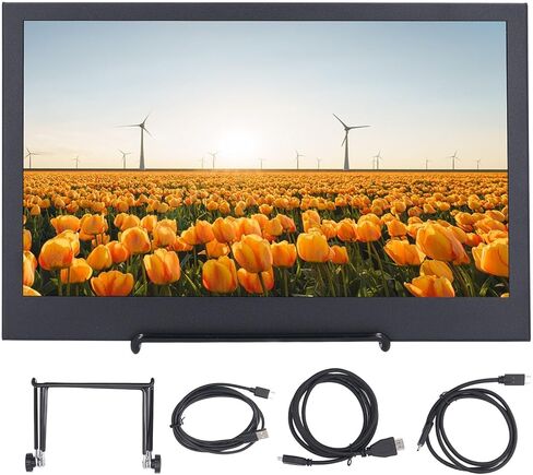 4K Portable Monitor, 11.6 Inch 1920x1080 FHD Laptop Monitor, Ultra Slim Type C Port and Micro HDMI Computer Gaming Display, for Computer, PC, Laptop, PS in Kuwait