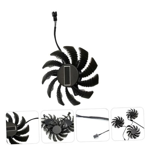 PRETYZOOM Gpu Fan 2-pin 75mm Cooling Fan for Graphics Card Replacement Compatible with Pld08010s12h, Computer Gpu Air Cooler for Video Card Cooling Assembly in Kuwait