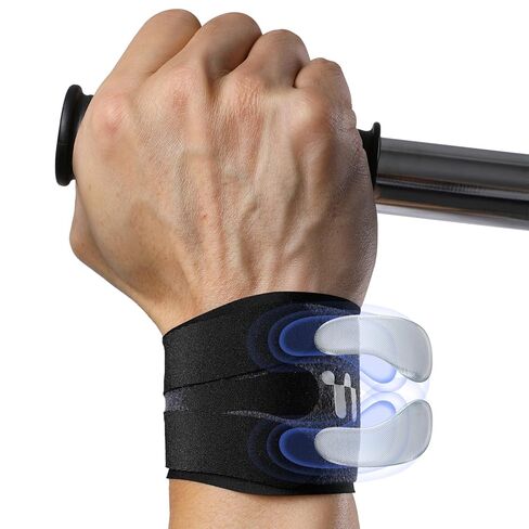 TFCC Wrist Brace for TFCC Tear Ulnar Wrist Pain, 3D Gel Pad, Adjustable & Breathable Thin Ulnar Wrist Brace for Weightlifting, Exercise, Tennis, Golf, Typing, Daily Wear, Left & Right Hand in Kuwait