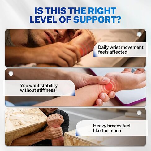 TFCC Wrist Brace for TFCC Tear Ulnar Wrist Pain, 3D Gel Pad, Adjustable & Breathable Thin Ulnar Wrist Brace for Weightlifting, Exercise, Tennis, Golf, Typing, Daily Wear, Left & Right Hand in Kuwait