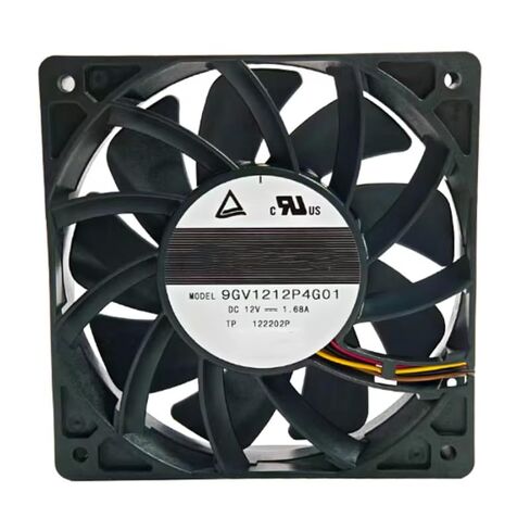 9GV1212P4G01 تيار مستمر 12 فولت 1.68 أمبير 120 × 120 × 25 ملم مروحة تبريد ذات 4 أسلاك in Kuwait