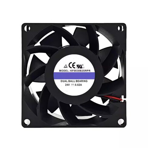 KF0838B2SRPR DC 24V 0.62A 80x80x38mm 2-Wire Cooling Fan in Kuwait