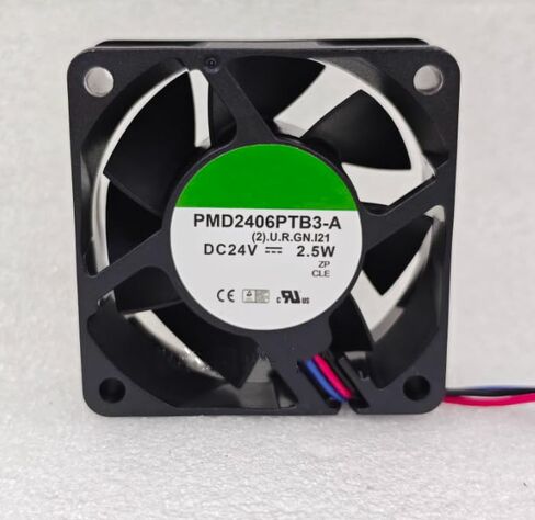 PMD2406PTB3-A DC 24V 2.5W 60x60x25mm مروحة تبريد 3 أسلاك in Kuwait