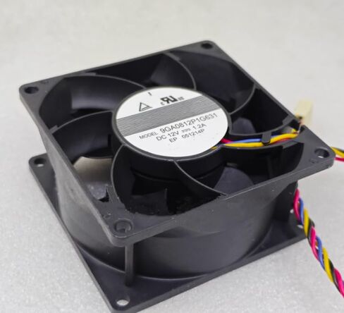 9GA0812P1G631 DC 12V 1.2A 80x80x38mm مروحة تبريد 4 أسلاك in Kuwait