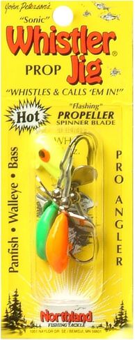 NORTHLAND TACKLE Whistler JIG / 1.5" / 1/8 OZ - #2 HK / 3 Pack/Assorted in Kuwait