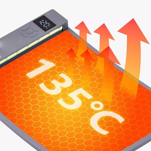 Zopsc LCD Screen Separator Heating Pad, Adjustable 30-135 Heat Plate for Smartphone Tablet Below 16in, Digital Display Repair Tool with Magnet Storage (US Plug 110V) in Kuwait