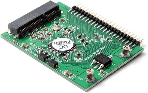 JMT Mini PCI-e MSata 1.8 SSD to 2.5 IDE inch HDD Hard Disk 3.3V 44pin Card PCI E Express mSATA SSD Adapter Converter for Laptop PC in Kuwait