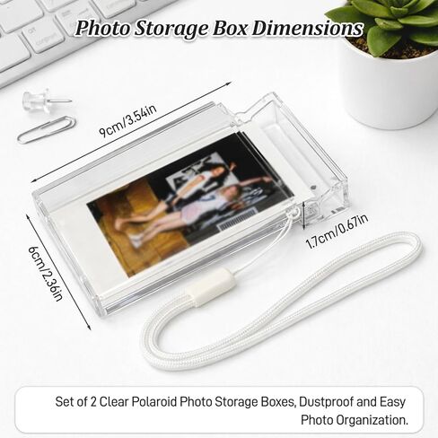 Mini Photo Holder Case for Fujifilm Instax Mini 12/11/90/40/9/8/7/7+/EVO, 3-Inch Instant Film Storage Pouch with Wrist Lanyard in Kuwait