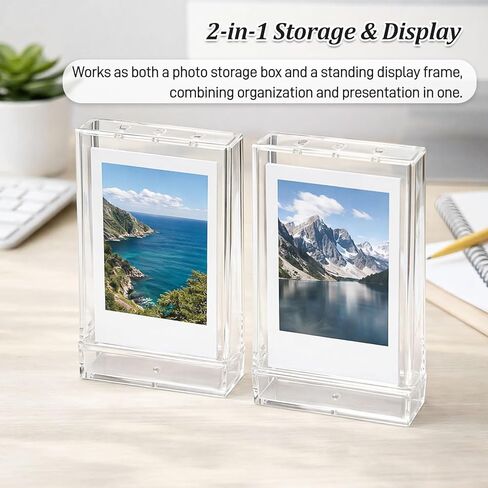 Mini Photo Holder Case for Fujifilm Instax Mini 12/11/90/40/9/8/7/7+/EVO, 3-Inch Instant Film Storage Pouch with Wrist Lanyard in Kuwait