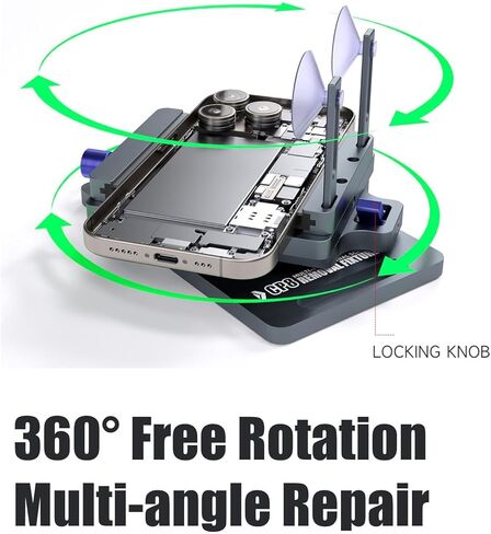 Screen Separator Opener Clamp - 360 Degree Rotatable Fast Open Fixture with Suction Cup,Phone Screen Opener LCD Removal Tools | for Replacement Maintenance Panels DIY Modification in Kuwait