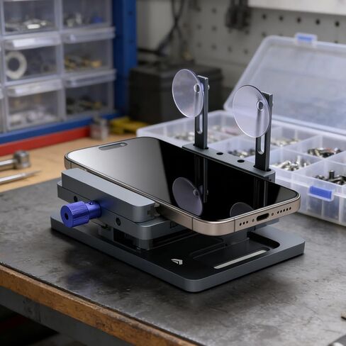 Screen Separator Opener Clamp - 360 Degree Rotatable Fast Open Fixture with Suction Cup,Phone Screen Opener LCD Removal Tools | for Replacement Maintenance Panels DIY Modification in Kuwait