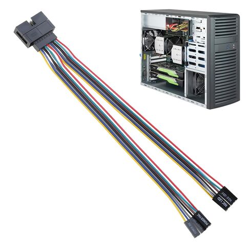 Super Chassis Front Panel Adapter Cable for Computer Repair and Assembly Front Panel Wire for Case in Kuwait