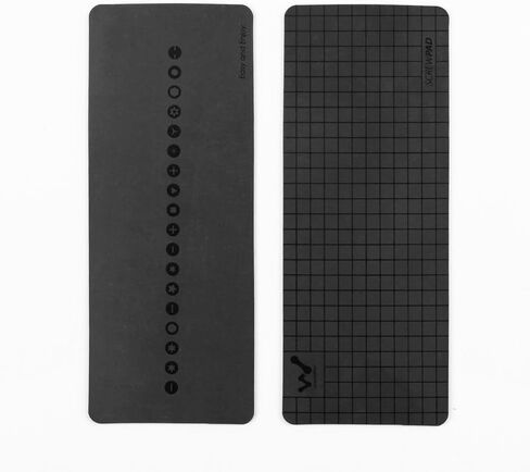 Buachois Magnetic Mat,Magnetic Screw Positioning Pad,Dual Sided Magnetic Repair Mat With Grid Layout For Phone Electronics Disassembly(165x65mm) ﻿ in Kuwait