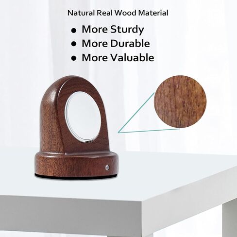 Wood Watch Charger Compatible with Samsung Galaxy Watch 8/7/6/6 Classic/ 5/5 Pro/4/4 Classic/3/Active 2 Charger Stand,Wireless Smart Watch Charger Magnetic for Samsung Watch,Gift for Men Women in Kuwait