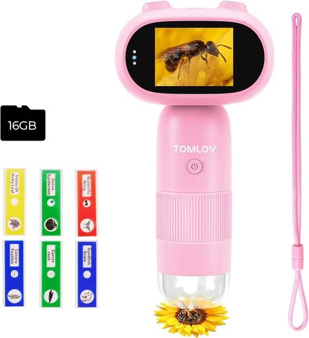 TOMLOV DM1S Wireless Digital Microscope [Easy and Fun] 50X-1000X 1080P in Kuwait