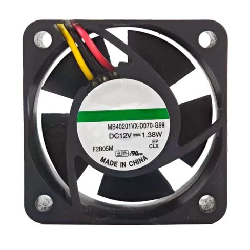 MB40201VX-D070-G99 DC 12V 1.38W 40x40x20mm 3-Wire Cooling Fan in Kuwait