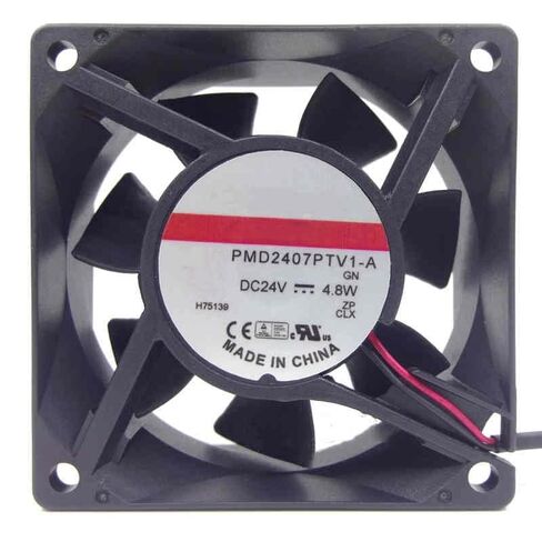 PMD2407PTV1-A DC 24V 4.8W 70x70x25mm مروحة تبريد بسلكين in Kuwait