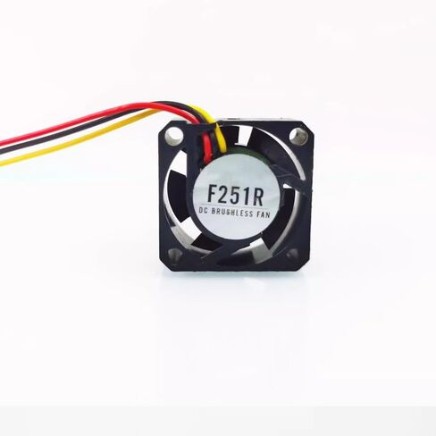 F251R DC 5V 0.08A 25x25x10mm مروحة تبريد 3 أسلاك in Kuwait
