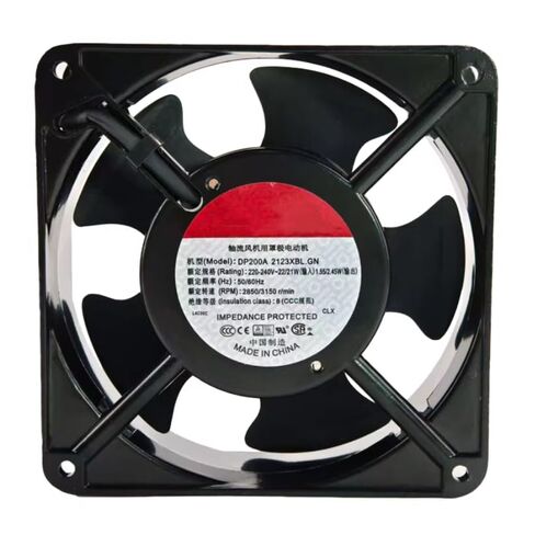 DP200A 2123XBL.GN AC 220/240V 22/21W 120x120x38mm مروحة تبريد بسلكين in Kuwait