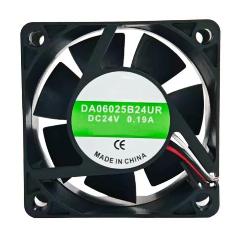 DA06025B24UR DC 24V 0.19A 60x60x25mm 3-Wire Cooling Fan in Kuwait