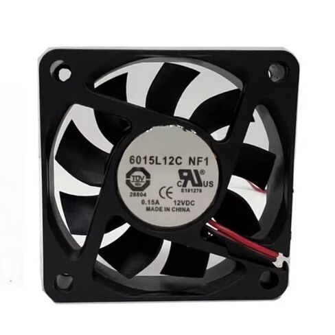 6015L12C NF1 DC 12V 0.15A 60x60x15mm مروحة تبريد بسلكين in Kuwait