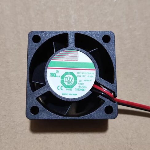 MGT4012ZB-R20 DC 12V 0.22A 40x40x20mm مروحة تبريد بسلكين in Kuwait