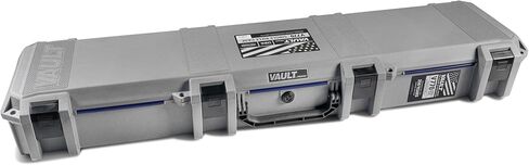 Pelican Vault - V800 Multi-Purpose Wide Hard Case with Foam for Tripod, Equipment, Electronics Gear, Sportsman's Rifle Case, and More (Grey - Americana 250) in Kuwait