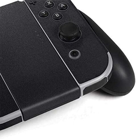 غلاف Skinit المخصص للألعاب متوافق مع Nintendo Switch OLED (2021) - تصميم ذو نسيج فولاذي مصقول مرخص رسميًا in Kuwait