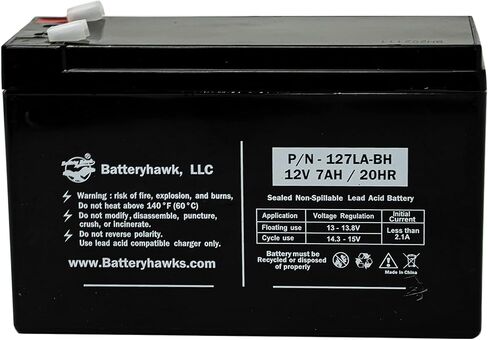 12V 7AH SLA F1 Terminal Sealed Lead Acid Battery for Multiple Use WPX6.0-12 PK12V7F1 PE612 C18A-6 8XJBRA NP712 12V7.0AH in Kuwait