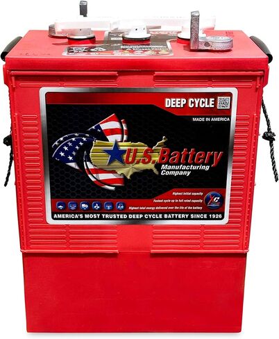 8pc US BATTERY USL16HC-XC2 Group Size 903 6V 420A Deep Cycle Flooded Lead Acid Battery in Kuwait