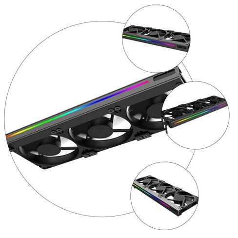 Argb هادئة بطاقة الرسومات برودة 5 فولت Pci Gpu مروحة تبريد صغيرة صامتة بطاقة الفيديو مروحة التبريد لأجهزة الكمبيوتر المكتبية الألعاب in Kuwait