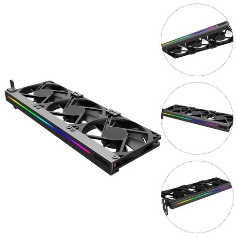 Argb هادئة بطاقة الرسومات برودة 5 فولت Pci Gpu مروحة تبريد صغيرة صامتة بطاقة الفيديو مروحة التبريد لأجهزة الكمبيوتر المكتبية الألعاب in Kuwait