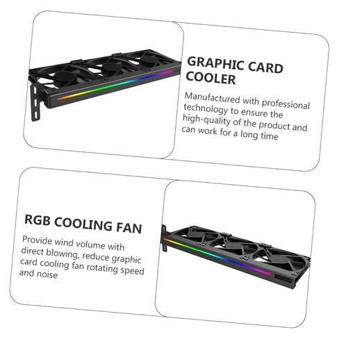 Argb هادئة بطاقة الرسومات برودة 5 فولت Pci Gpu مروحة تبريد صغيرة صامتة بطاقة الفيديو مروحة التبريد لأجهزة الكمبيوتر المكتبية الألعاب in Kuwait