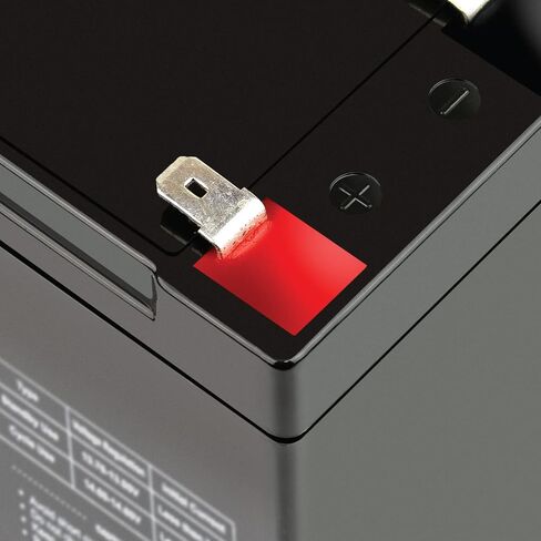 ExpertPower EXP12100 - (عبوتان) بطارية قابلة لإعادة الشحن 12 فولت 10 أمبير SLA AGM لأنظمة الإنذار وUPS، والكراسي المتحركة، eZip 400، 500، 1000 سكوتر، استبدال بطاريات 12 فولت لمحطات UB12100، F2 in Kuwait