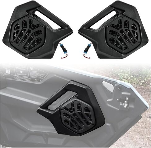 SAUTVS 6.5" Door Speakers Pods for RZR PRO XP/R/S 2025+ Accessories, 6.5 inch Front Door Speaker Enclosures Panels for Polaris RZR PRO XP/R/S 4 2025+(1 Pair) in Kuwait