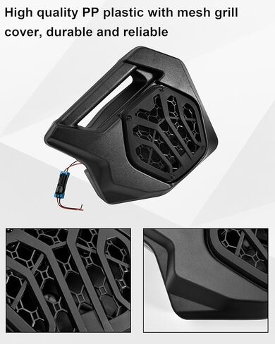 SAUTVS 6.5" Door Speakers Pods for RZR PRO XP/R/S 2025+ Accessories, 6.5 inch Front Door Speaker Enclosures Panels for Polaris RZR PRO XP/R/S 4 2025+(1 Pair) in Kuwait