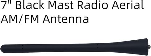 7 "سيارة قصيرة هوائي راديو AM FM إشارة هوائي سارية هوائي قصير استبدال 39151-SWA-305 لهوندا CRV 07-17 أسود 39151SWA305 in Kuwait