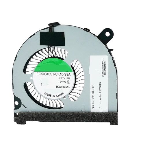 وحدة المعالجة المركزية GPU مروحة التبريد برودة ل X360 15M-ED TPN-C149 L93194-001 L93193-001 EG50040S1-CK00-S9A EG50040S1-CK10-S9A (زوج مروحة) in Kuwait